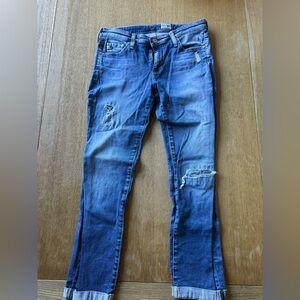 AG ankle jeans